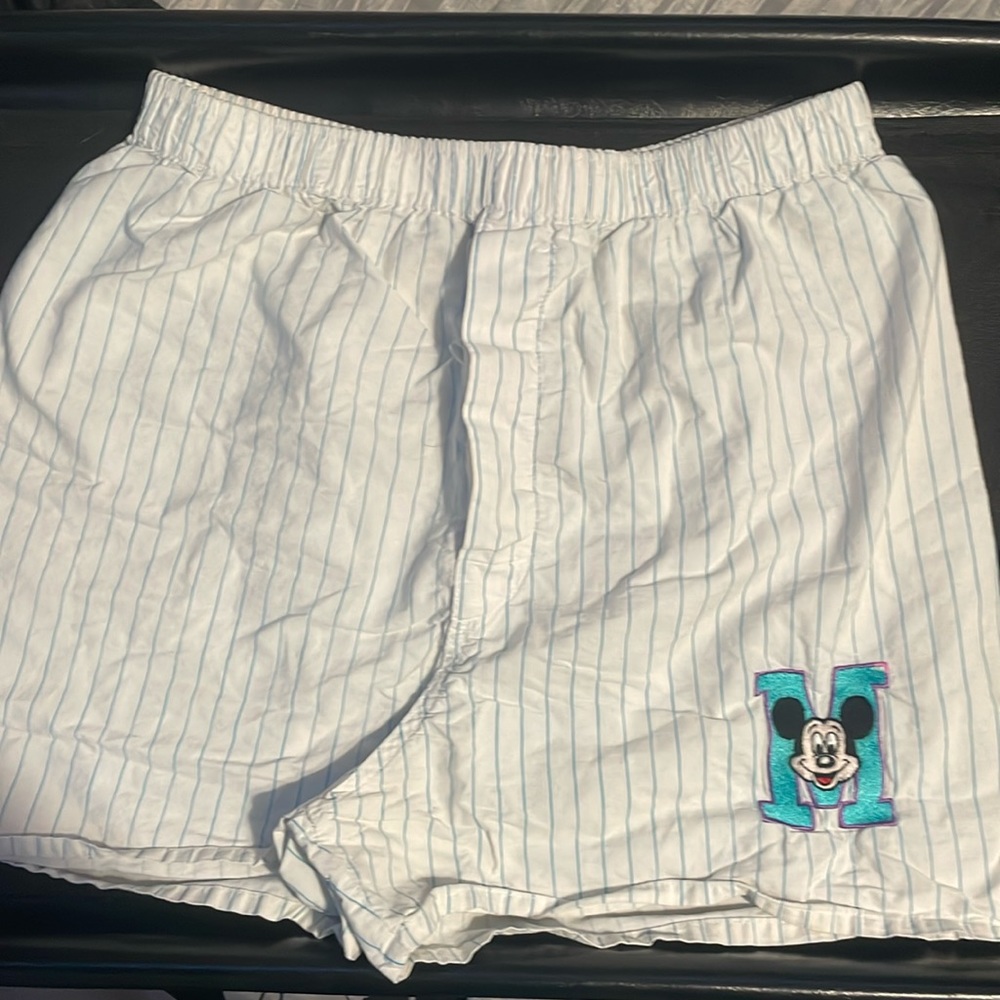 white mickey boxers
